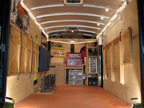 Cargo Trailer Storage Ideas - carjulllb