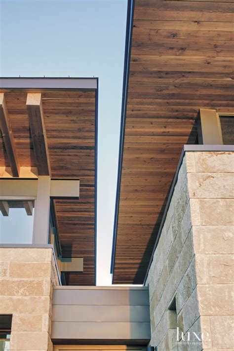 A Contemporary Austin Residence with Butterfly-Shaped Roof - Luxe Interiors + Design