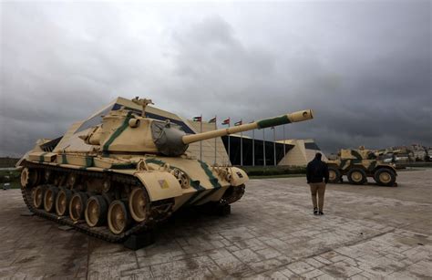 Mideast in Pictures: Feast your eyes on over 100 tanks at Jordan's tank ...