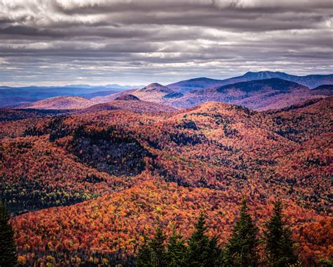 Mont Kaaikop, Laurentian Mountain, Quebec, Canada by Jacques Geoffroy