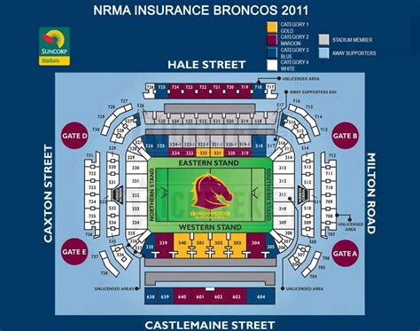 7 Photos Broncos Seating Plan Suncorp Stadium And View - Alqu Blog