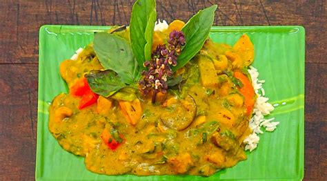 Vegan Thai Yellow Curry - The Fat Vegan Chef