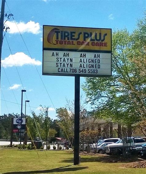 Retail Hell Underground: Tire Shop Signage Puns Stayin' Alive