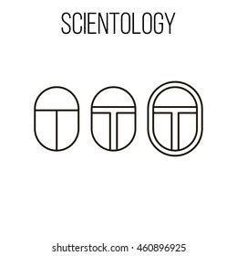 Symbols Scientology Stock Vector (Royalty Free) 460896925 | Shutterstock