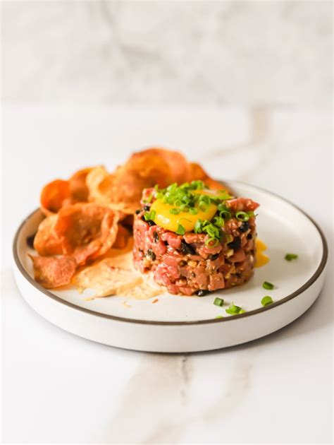 Simple Spicy Beef Tartare - Lena's Kitchen