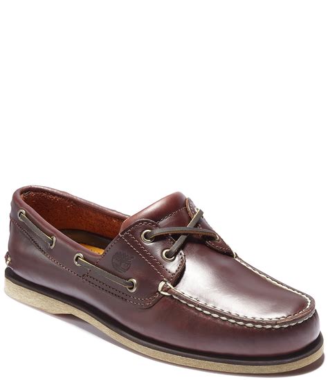 Timberland Men's Classic Leather Boat Shoes | Dillard's