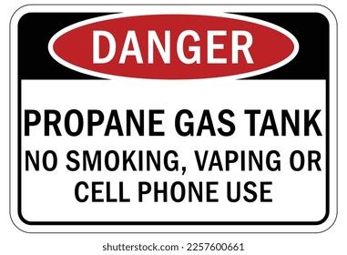 Propane Warning Chemical Sign Labels Stock Vector (Royalty Free) 2257600661 | Shutterstock