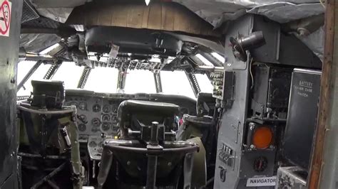 BRISTOL BRITANNIA XM496 INTERIOR AT KEMBLE AIRFIELD 200615 - YouTube