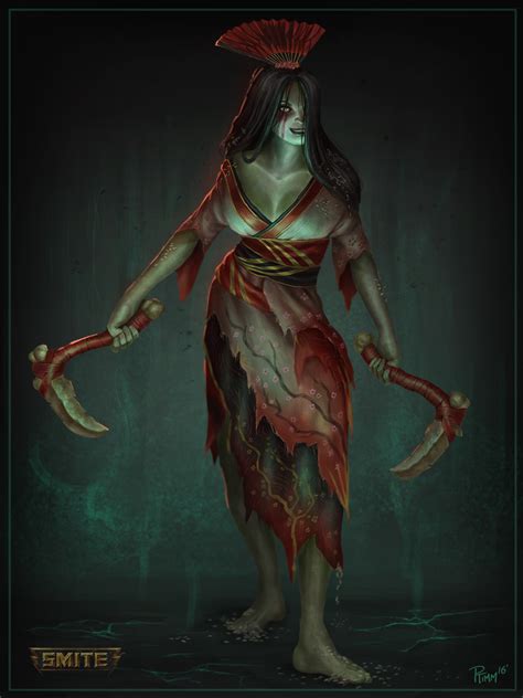 Image - Izanami concept.jpg | Smite Wiki | FANDOM powered by Wikia