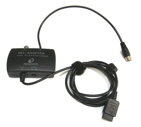 RFU Adapter Modulator For Playstation 2 Video Game System with Long Cord