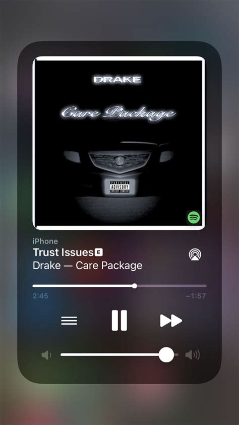 Trust Issues - Drake 🤍 | Throwback songs, Music album cover, Issues lyrics