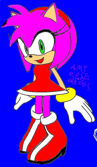 Amy Rose Sonic Heroes by costicutasonic on DeviantArt