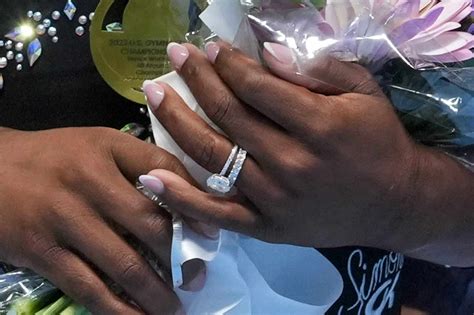 All About Simone Biles' Diamond Engagement Ring and Wedding Band