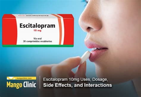 Escitalopram 10mg Uses, Dosage, Side Effects, and Interactions