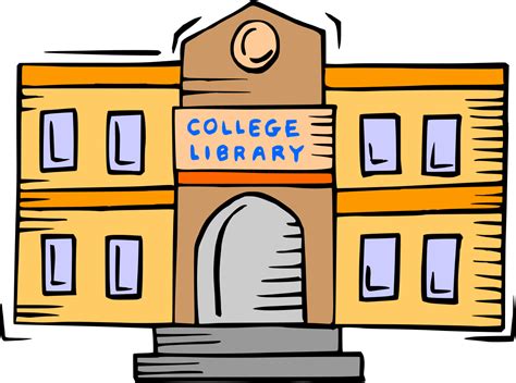 College Library Clip Art Image - ClipSafari