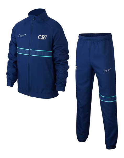 Nike Older Kids CR7 Tracksuit - Blue | Life Style Sports UK