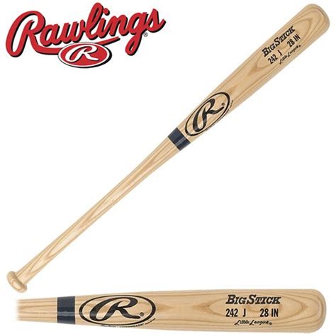 Cigar Store: Rawlings 242J Big Stick Youth Wood Baseball Bat