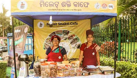 Millet Shakti Cafe Stalls In Bhubaneswar Parks Generate Positive Response | Odisha