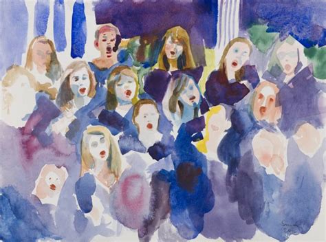 Choir Painting at PaintingValley.com | Explore collection of Choir Painting