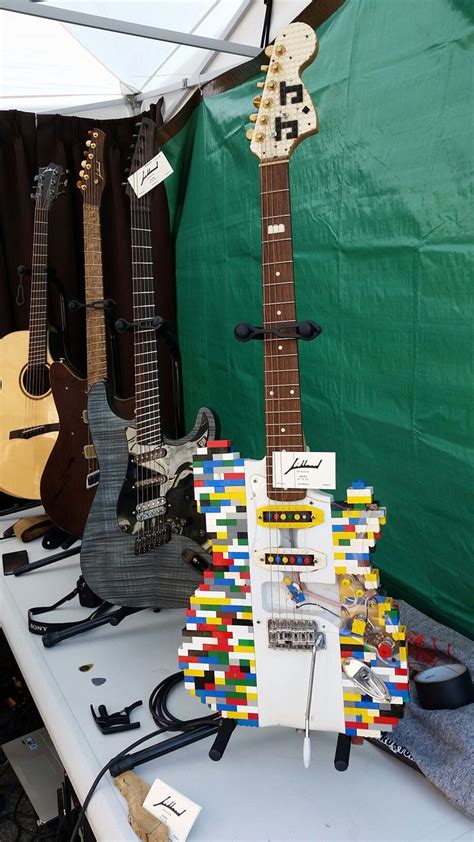 Lego Guitar! | Lego guitar, Guitar design, Guitar