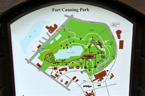 Map of Fort Canning Park, Singapore photo - Brian McMorrow photos at pbase.com