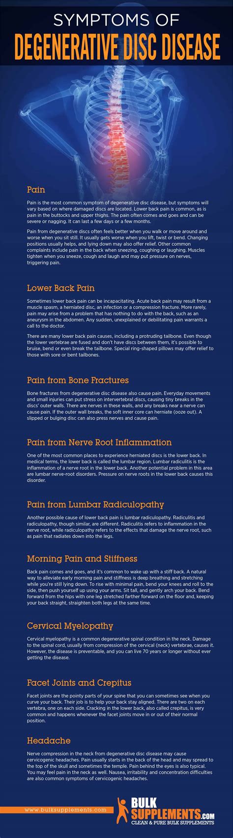 Degenerative Disc Disease: Symptoms, Causes & Treatment