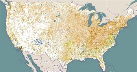 An astrophysicist used NASA and census data to make an insanely detailed map of US neighborhoods ...