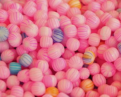 HD wallpaper: two pink candyes, two pink lollipop packs, flatlay, pastel, minimal | Wallpaper Flare