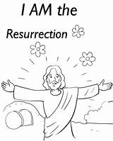 Jesus Has Risen Coloring Page Pages sketch template