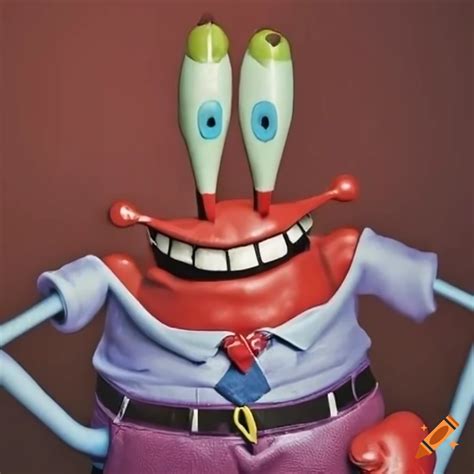 Mr krabs hyper realistic on Craiyon