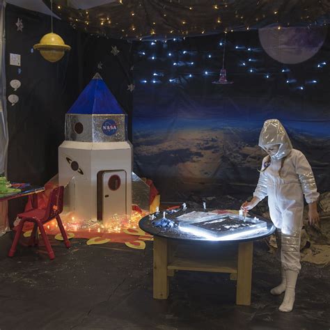 How to create a Space themed immersive learning location | Space theme classroom, Space ...