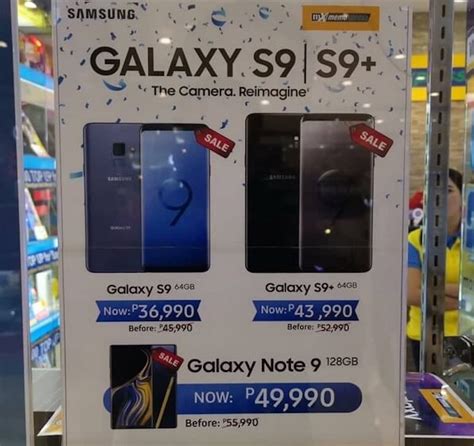 Sale Alert: Samsung Galaxy S9, S9+, and Note 9's price cuts, starts at PHP 36,990