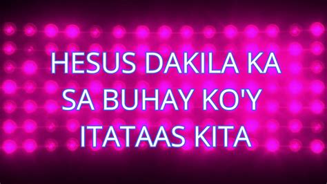 HESUS DAKILA KA | Original Song | JRFIM Dream Worship Team Chords - Chordify