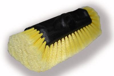 YELLOW BI-LEVEL TRUCK WASH BRUSH