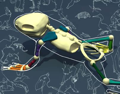 Comparing Anatomy of Tetrapods | Behance