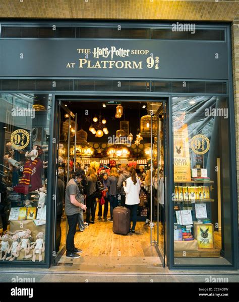 Harry Potter collectibles at Kings Cross station in London - LONDON ...