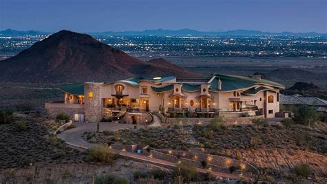 Arizona's Contemporary Mountain Estate Offers Breathtaking Mountain & Ci... | Mansions, Luxury ...