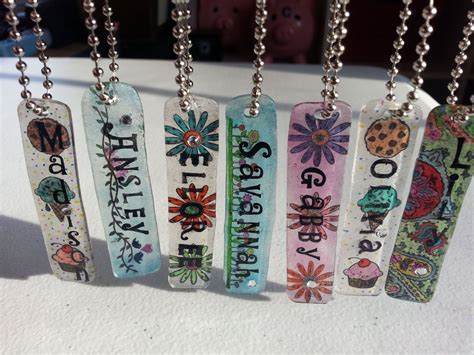 Shrink plastic jewelry, Jewelry crafts, Shrinky dink jewelry