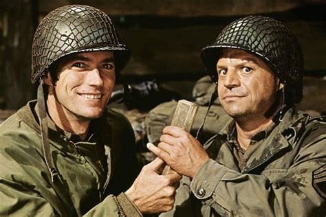 Clint Eastwood and Don Rickles in Kelly's Heroes holding gold bullion bar 24x36 Poster - Walmart ...