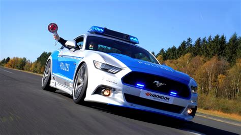 Ford Mustang police car is latest 'Tune It! Safe!' project in Germany ...