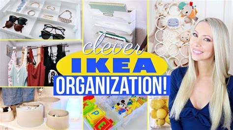 22 Clever IKEA Organization Ideas! | Ikea organization, Room organization diy, Ikea