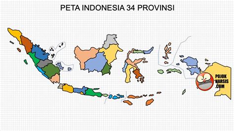 Peta Indonesia Per Provinsi - IMAGESEE