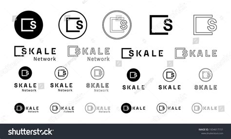 Skale Logo Skale Symbol Skale Token Stock Vector (Royalty Free ...