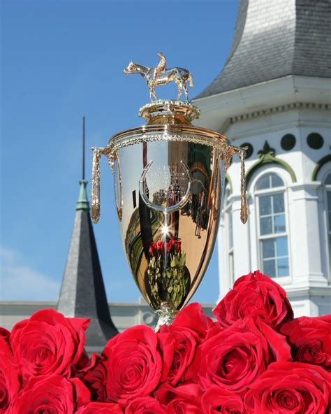 Solid Gold Kentucky Derby Winners Trophy Arrives at Churchill Downs ...