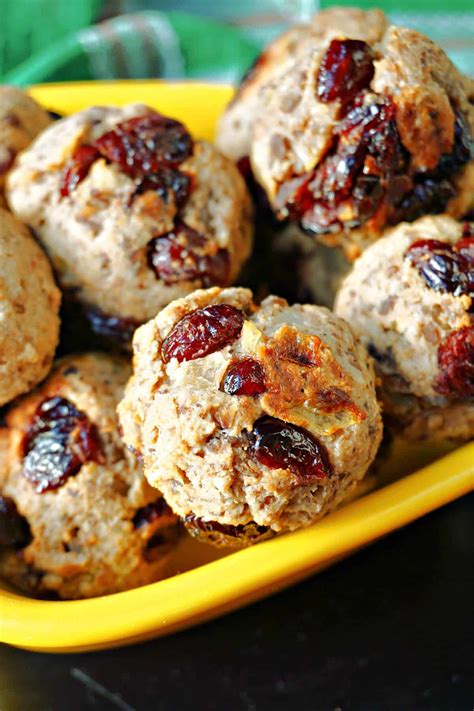 Chestnut and Cranberry Stuffing Balls - My Gorgeous Recipes