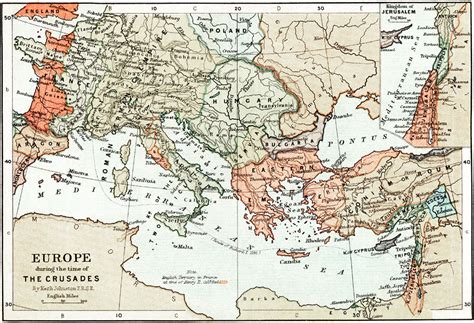 Europe during the time of The Crusades