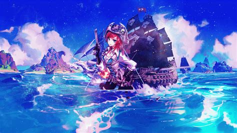 Wallpaper : Platinum Conception Wallpapers, pirates, anime girls, Jan ...