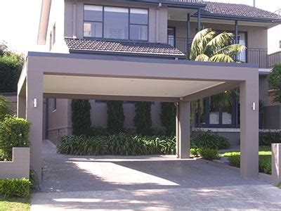 Modern Flat Roof Rendered Carport Brisbane, QLD, Pro Installation