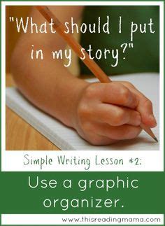 Use a Graphic Organizer: A Simple Pre-Writing Strategy | This Reading Mama Homeschool Writing ...