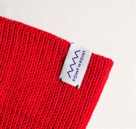 Red Organic Cotton Beanie Hat | Gots Certified Yarns | Ethical Beanie Hat